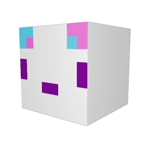 Katelyn211 Minecraft avatar head, 3D render