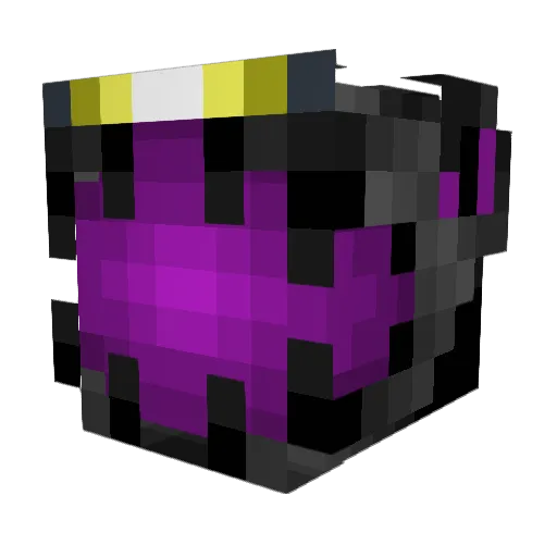 Katend Minecraft avatar head, 3D render
