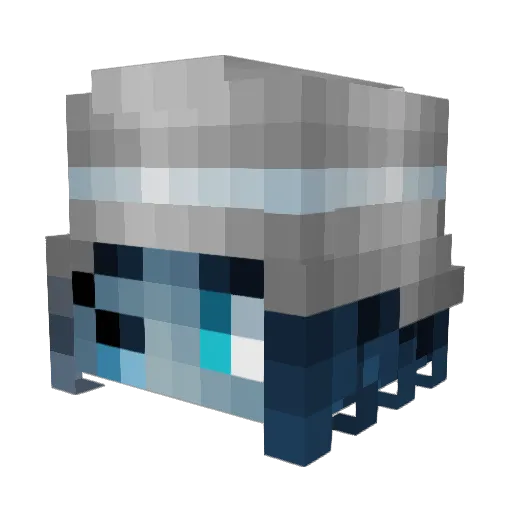 Katenson Minecraft avatar head, 3D render