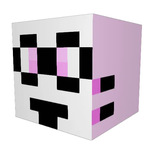 KathrynTodd Minecraft avatar head, 3D render