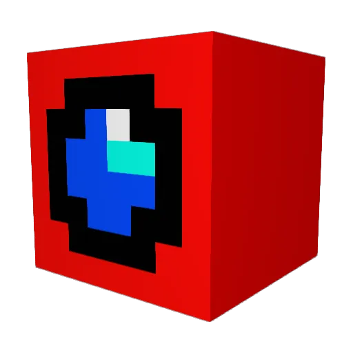 Katiebear1212 Minecraft avatar head, 3D render