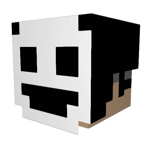 Katjes_72 Minecraft avatar head, 3D render