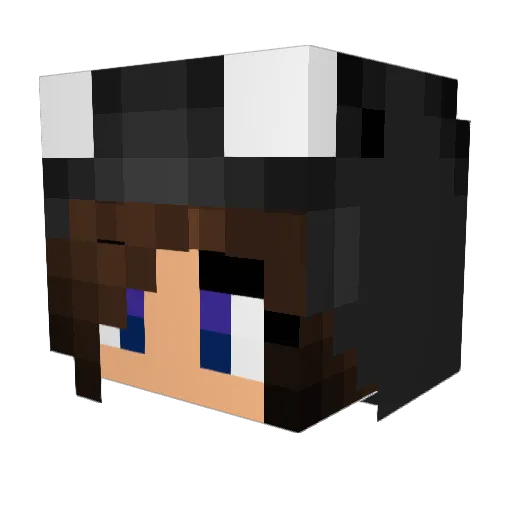 Katla1999 Minecraft avatar head, 3D render