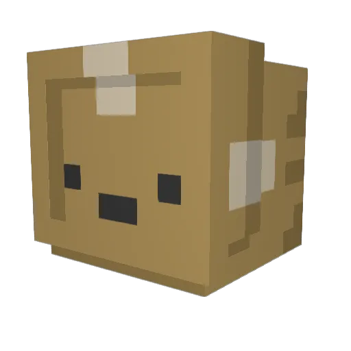 Katlico Minecraft avatar head, 3D render