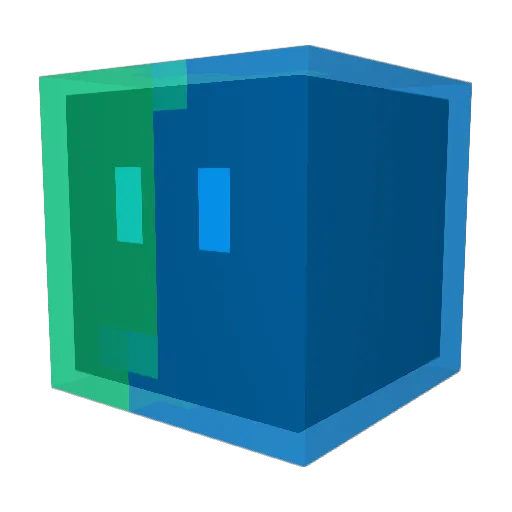 Kato_1717 Minecraft avatar head, 3D render
