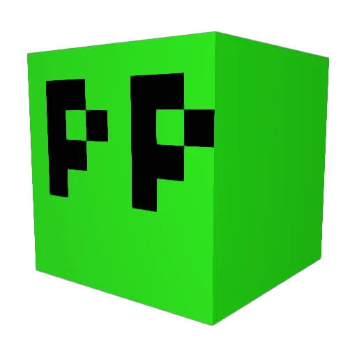 Kato__nato Minecraft avatar head, 3D render