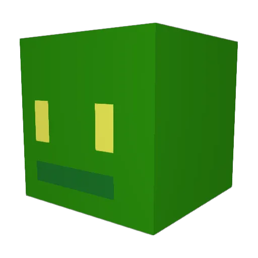 Katomatic11 Minecraft avatar head, 3D render