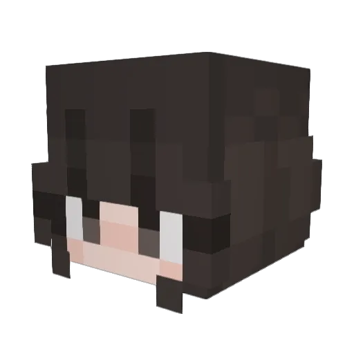Katsconiccc Minecraft avatar head, 3D render