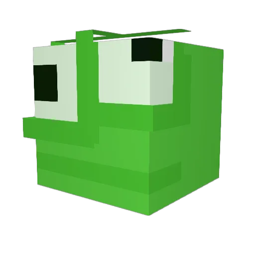 KatsuKarnage Minecraft avatar head, 3D render