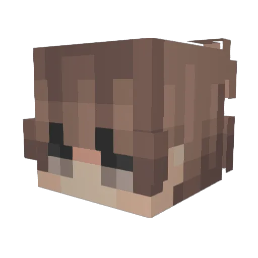 KatsukiBakugou15 Minecraft avatar head, 3D render