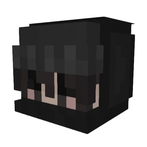 Katsumi_god Minecraft avatar head, 3D render