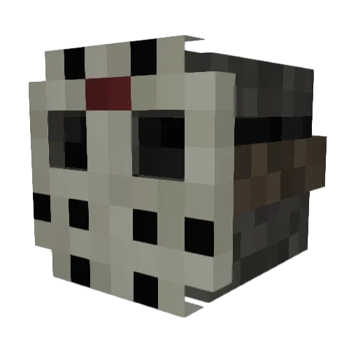 KattTjejen Minecraft avatar head, 3D render