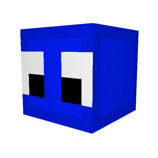 Katty__ Minecraft avatar head, 3D render