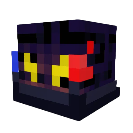 KatuTheToon Minecraft avatar head, 3D render
