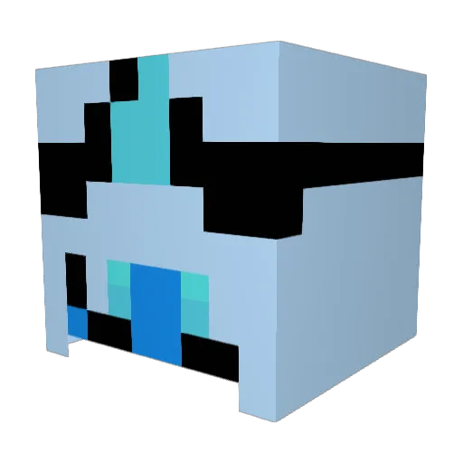 KatyushaRomanov Minecraft avatar head, 3D render