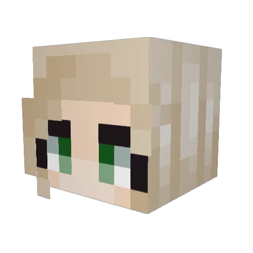 KatzenFan5590 Minecraft avatar head, 3D render