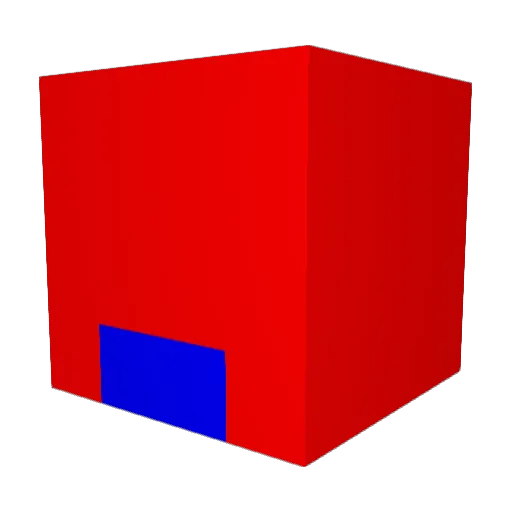 Katzigame123 Minecraft avatar head, 3D render