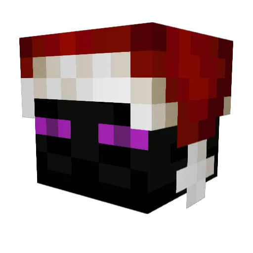 Katzoomafox Minecraft avatar head, 3D render