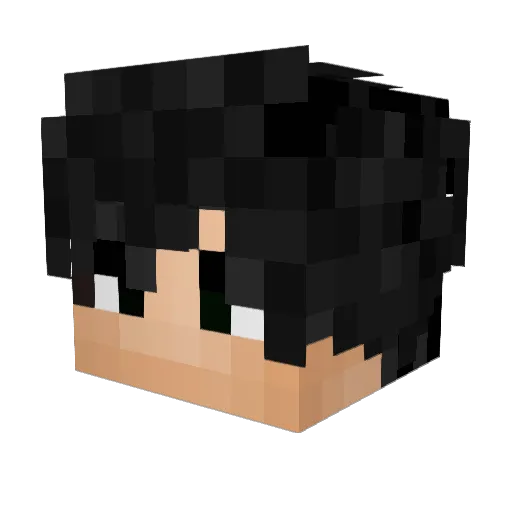 KauanLucas Minecraft avatar head, 3D render