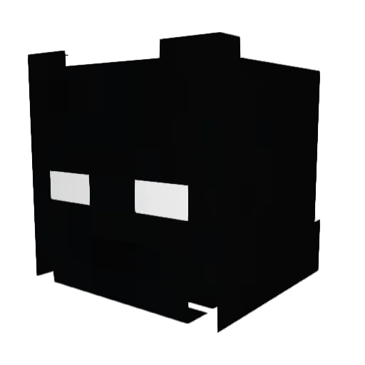 KauftMeinMerch Minecraft avatar head, 3D render