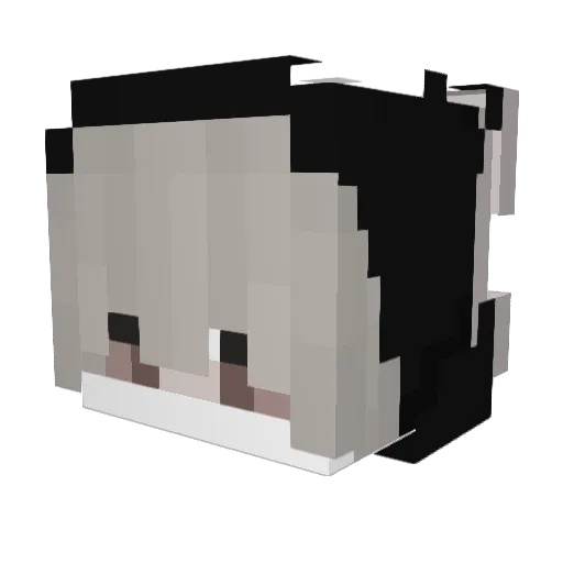 Kav4eg13 Minecraft avatar head, 3D render
