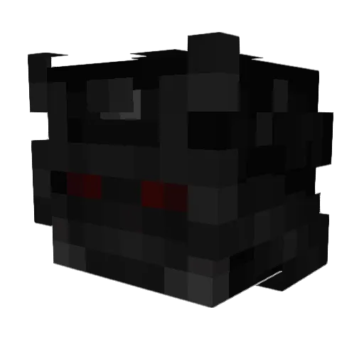 Kavaxes Minecraft avatar head, 3D render