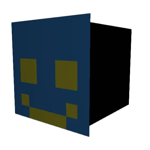 Kaveesh Minecraft avatar head, 3D render