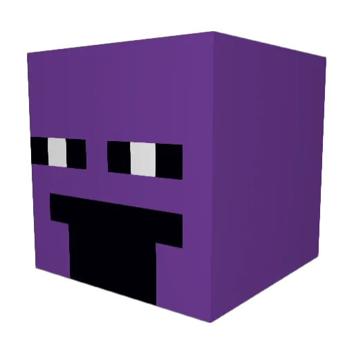 KavesS Minecraft avatar head, 3D render
