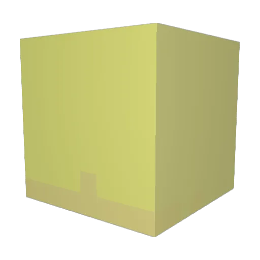KawaiiFox403 Minecraft avatar head, 3D render
