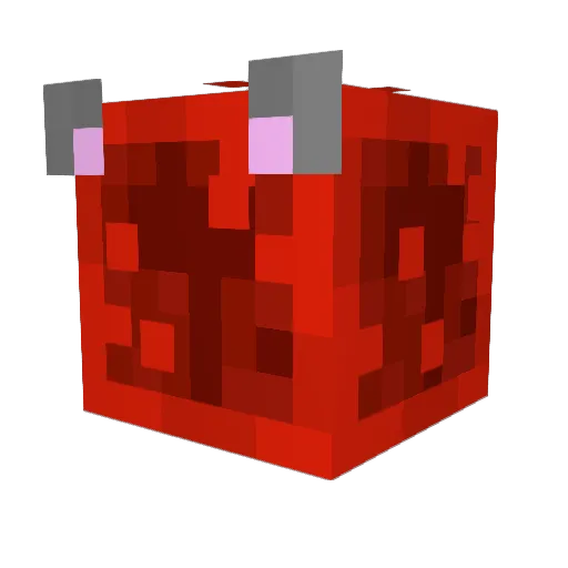KawaiiPot4to Minecraft avatar head, 3D render