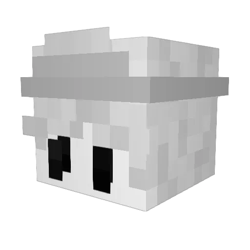 KawaiiSlayer69 Minecraft avatar head, 3D render