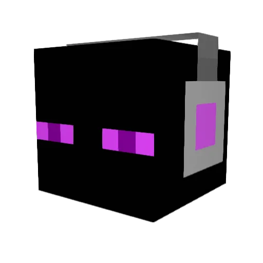 KawashimaAi Minecraft avatar head, 3D render
