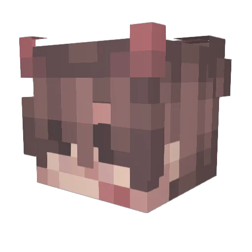 KayEssend Minecraft avatar head, 3D render