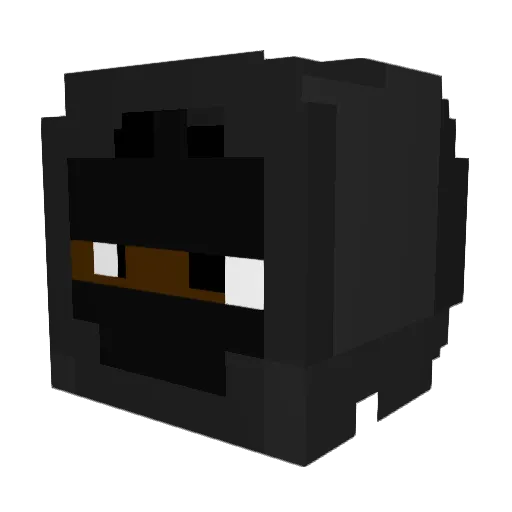 KayForKhads Minecraft avatar head, 3D render