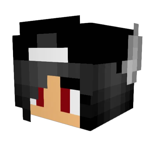 KayGamer20 Minecraft avatar head, 3D render