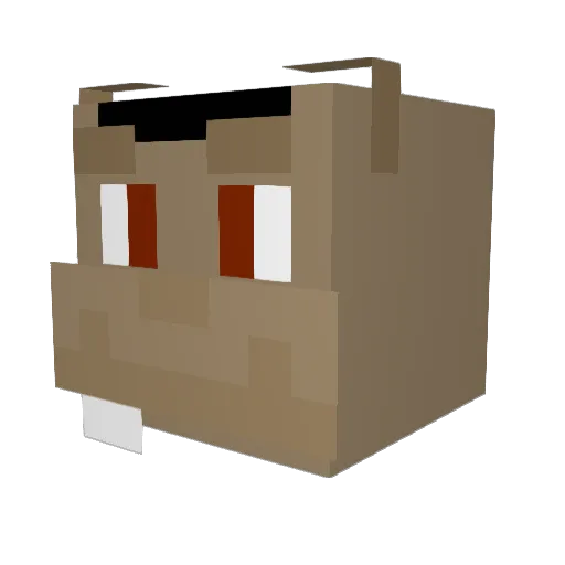 KayJayGaming Minecraft avatar head, 3D render