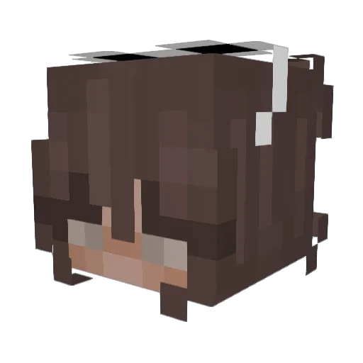 KayMizzle Minecraft avatar head, 3D render