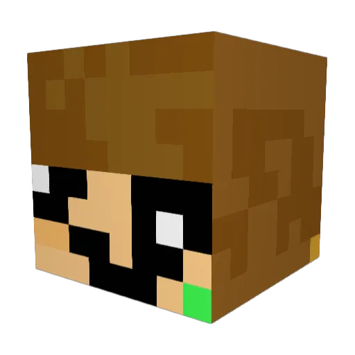 KayPebble Minecraft avatar head, 3D render