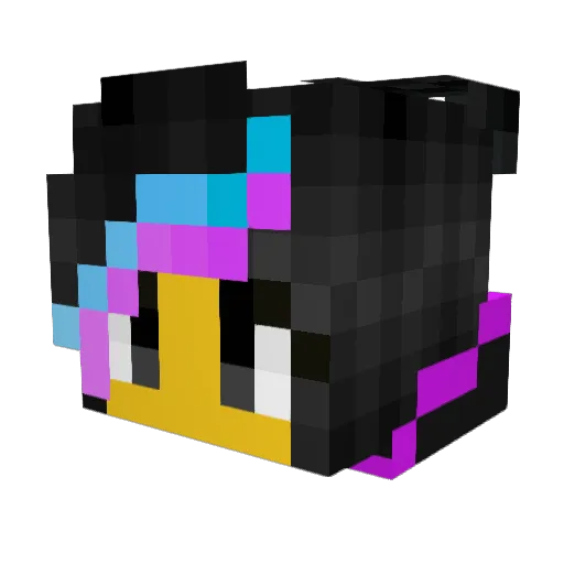 KayRizz Minecraft avatar head, 3D render