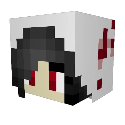 Kay_Sunshine Minecraft avatar head, 3D render