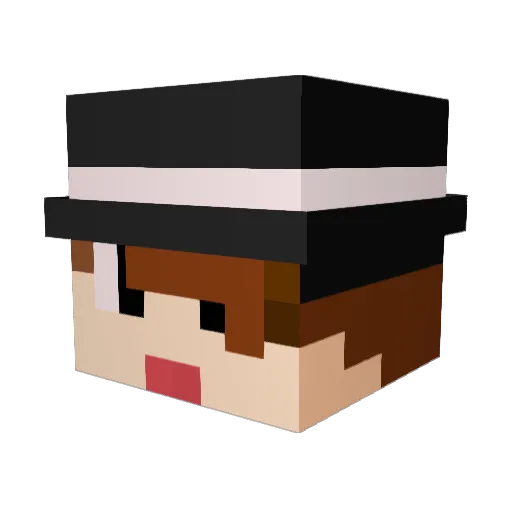 Kay_Ti Minecraft avatar head, 3D render