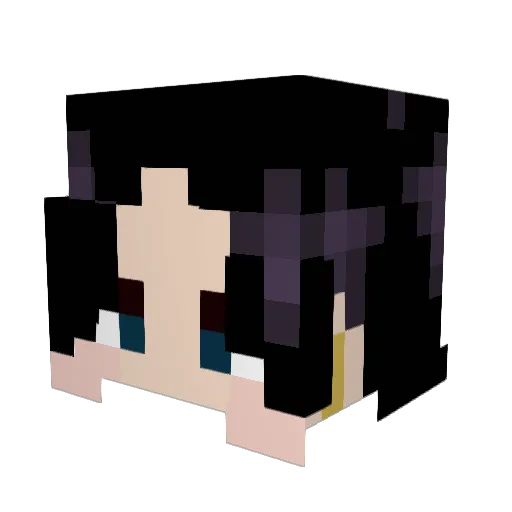 Kaycee420 Minecraft avatar head, 3D render