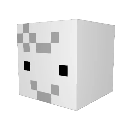 Kaydence0_07 Minecraft avatar head, 3D render