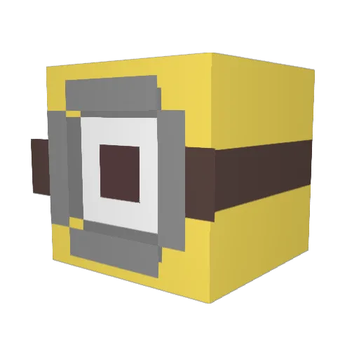 Kaydenono Minecraft avatar head, 3D render