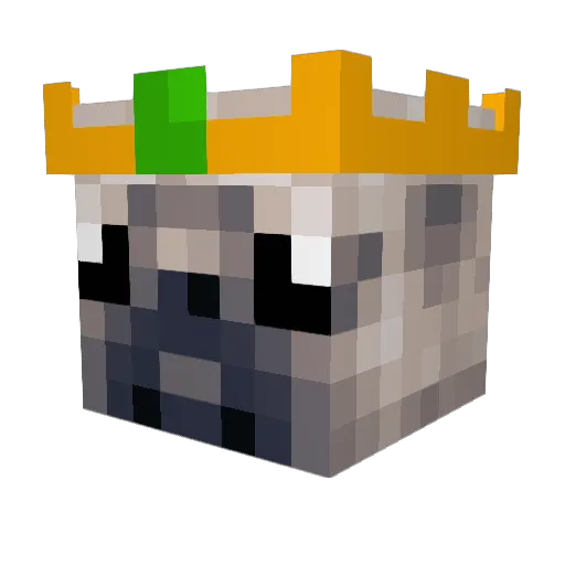 Kaydster11 Minecraft avatar head, 3D render