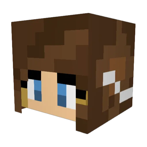 Kayeleigh03 Minecraft avatar head, 3D render