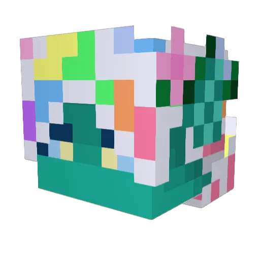 Kayla_Otaku Minecraft avatar head, 3D render