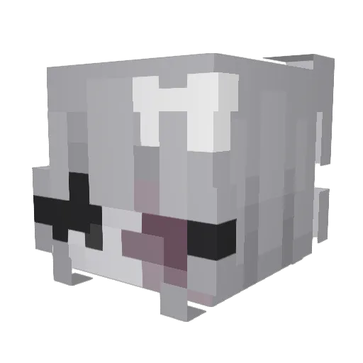 Kayndro Minecraft avatar head, 3D render