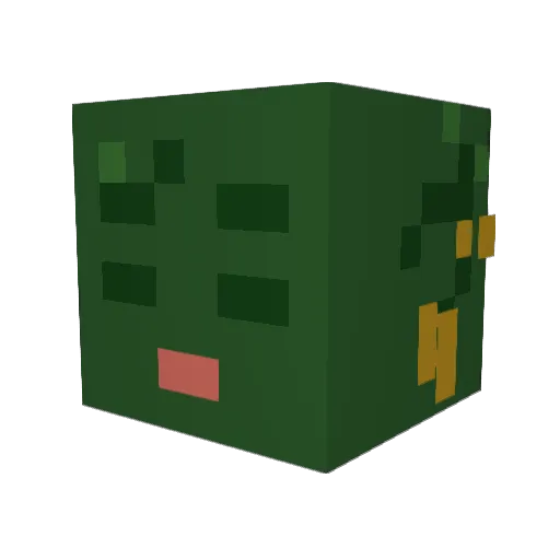 Kayneyay_east Minecraft avatar head, 3D render