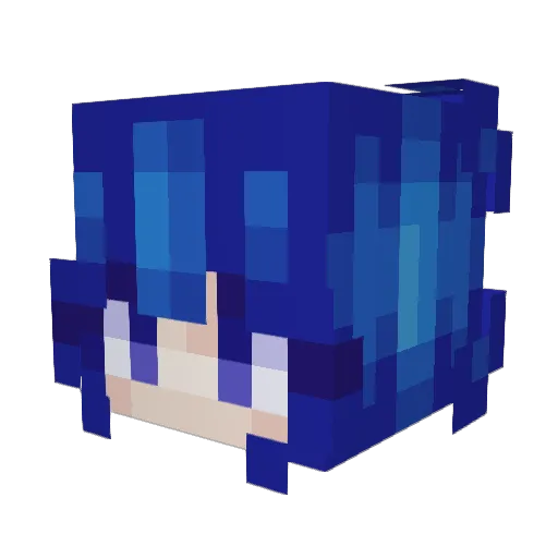 KaynoKonay Minecraft avatar head, 3D render